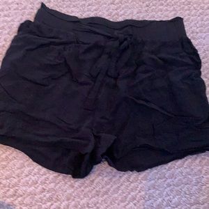 Black tie comfy and cute shorts